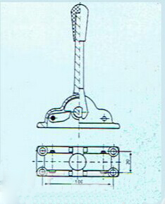 操縱機(jī)構(gòu)示意圖